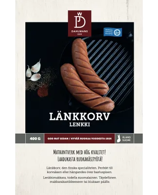 Länkkorv förpackning