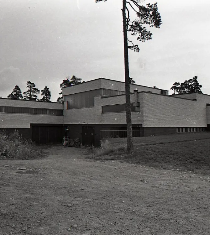 Dahlmans nya slakteri i Norrböle, 1971.